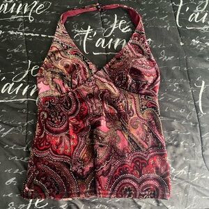 Vintage halter top
